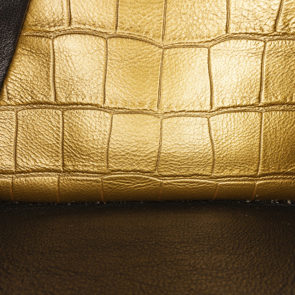 Pre-Loved Chanel Medium Croc Embossed Lambskin 2.55 Reissue Double Flap Bag - Picture 9 of 12